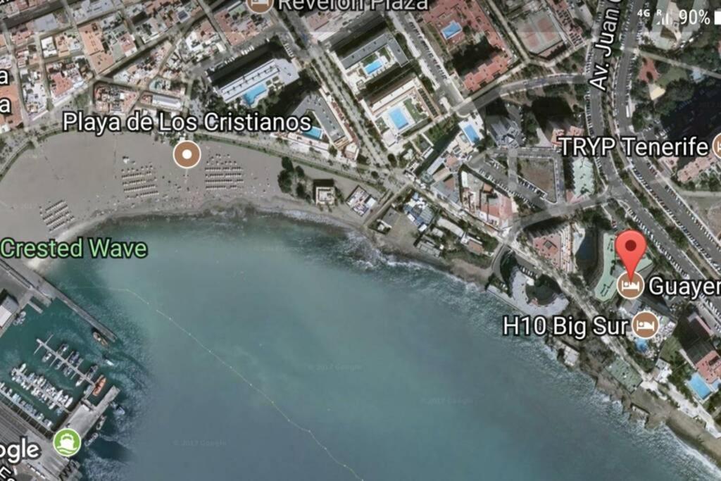 Guayero, Bel Appartement A 50M De La Mer Лос Кристианос Екстериор снимка